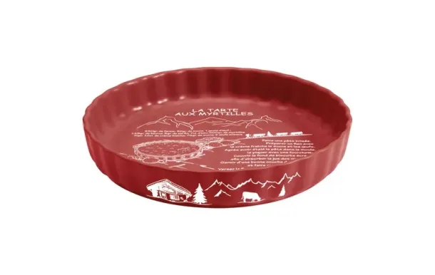 TABLE ET COOK PLAT T 45158 RED